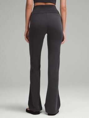 navy ribbed hr flare